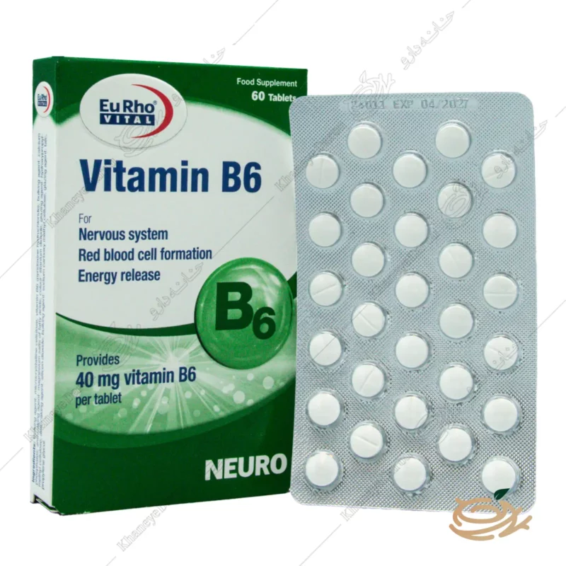 قرص ویتامین b6 یوروویتال