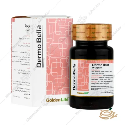 کپسول درموبلا گلدن لایف بسته 30 عددی