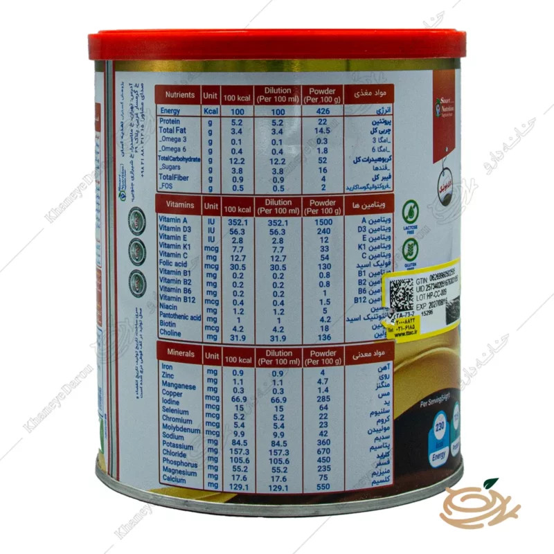 پودر فست میل پر پروتئین 1 ترکیبات پودر فست میل پر پروتئین