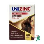 تصویر قرص یونی زینک Uni Zinc‎ برای ریزش مو