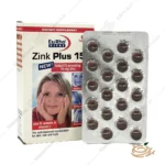 تصویر قرص زینک پلاس 15 میلی گرم یوروویتال