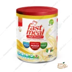 تصویر پودر فست میل پر پروتئین وانیلی