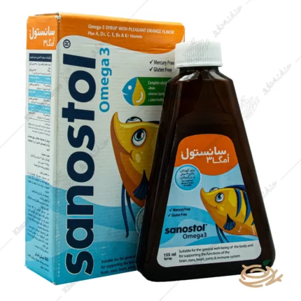 تصویر شربت امگا 3 سانستول