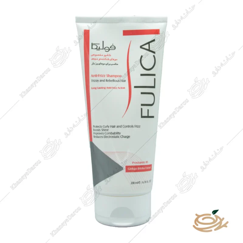 شامپو مخصوص موهای مجعد و شکننده فولیکا 1 شامپو مخصوص موهای مجعد و شکننده فولیکا