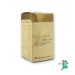 تصویر بسته بندی قرص کلاژن گلد بیوتین و ویتامین سی گلد پلاس