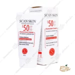 تصویر کرم ضد آفتاب بی رنگ پوست معمولی اسکن اسکین