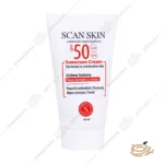 کرم ضد آفتاب بی رنگ پوست معمولی اسکن اسکین