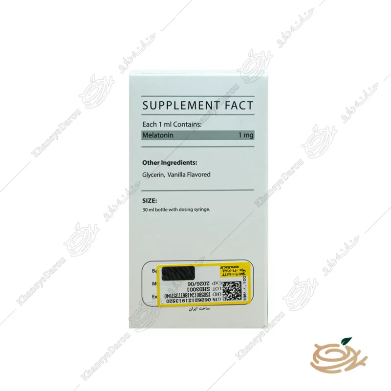 ملاتونین رویال اسلیپ 3 ترکیبات ملاتونین رویال اسلیپ