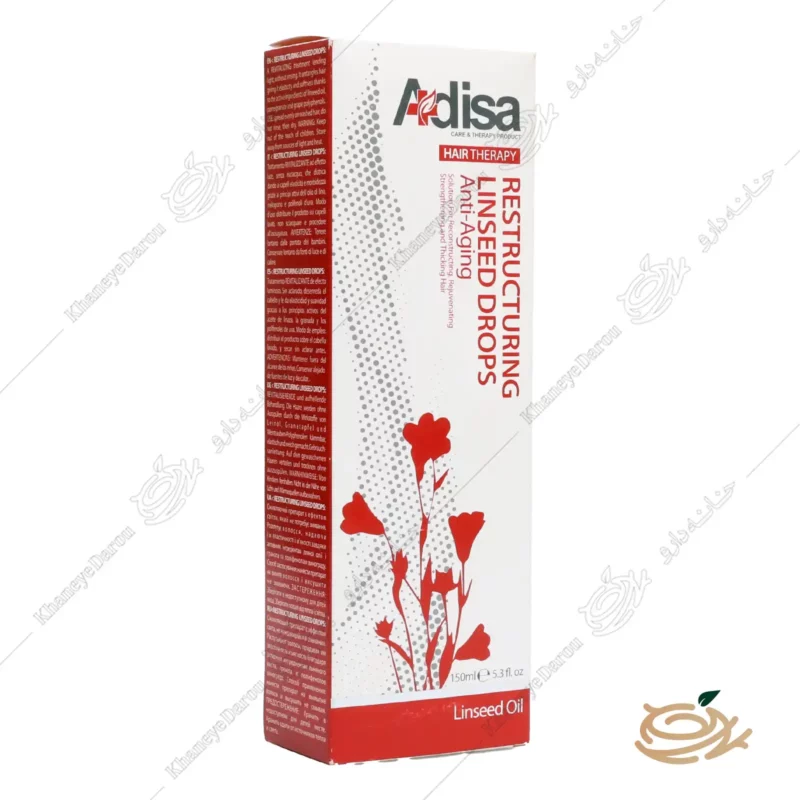 محلول ضخیم کننده و ضد پیری مو آدیسا 2 بسته بندی محلول ضخیم کننده و ضد پیری مو آدیسا