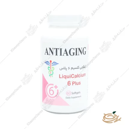 تصویر سافت ژل لیکوئی کلسیم 6 پلاس