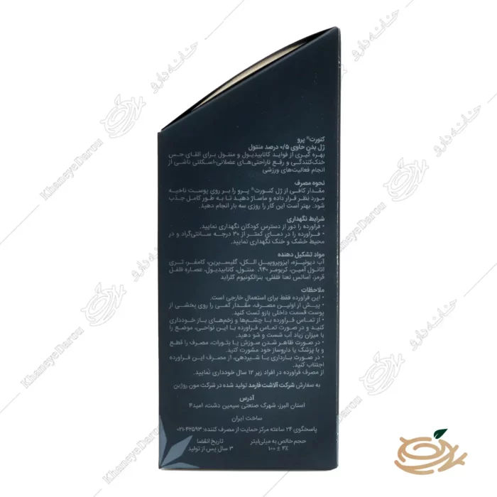 ترکیبات لوسیون التیام درد کنورت پرو convert