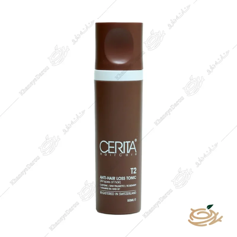 هیرتونیک سریتا T2 تقویت کننده و ضد ریزش گیاهی 1 هیرتونیک گیاهی سریتا مدل T2 حجم 60 میلی لیتر