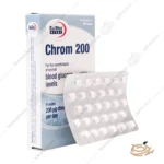 قرص کروم 200 میکروگرمی یورو ویتال بسته 60 عددی