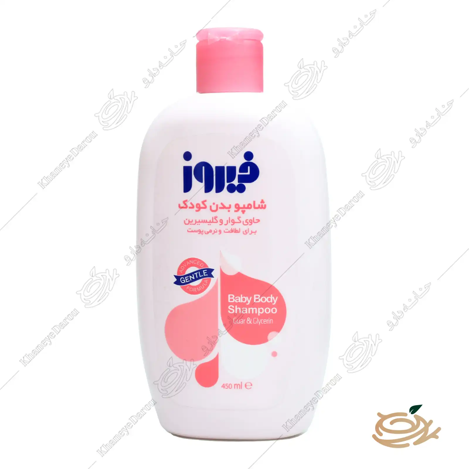 firooz-baby-body-shampoo-with-guar-and-glycerin تصویر شامپو بدن کودک حاوی گوار و گلیسیرین فیروز حجم 450 میلی لیتر