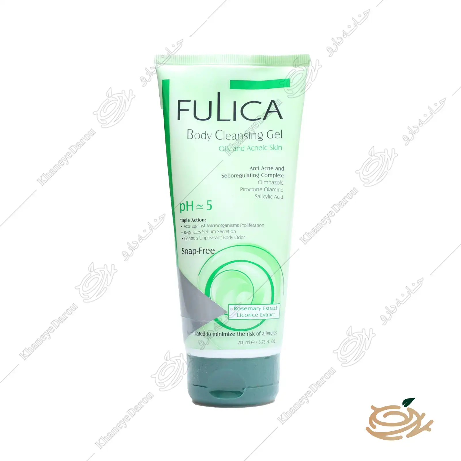 fulica-body-cleansing-gel-for-oily-skin تصویر شامپو بدن فولیکا پوست چرب