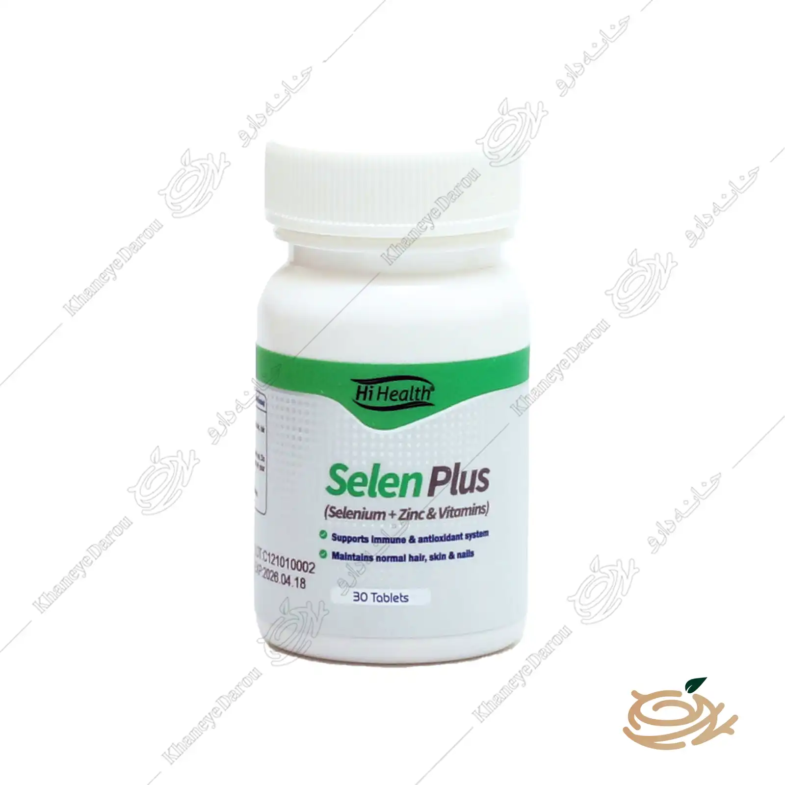 hi-health-selenium-plus-1 قرص سلن پلاس های هلث بسته 30 عددی