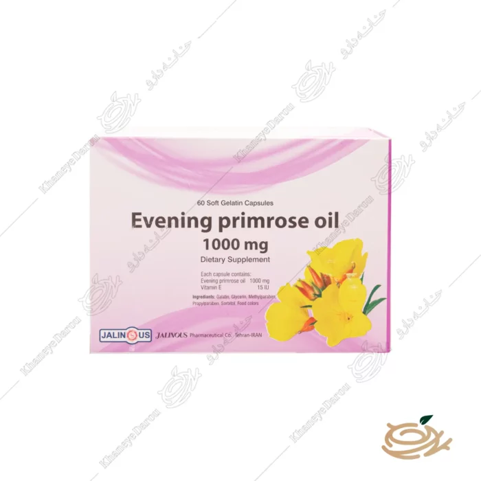 کپسول روغن گل مغربی جالینوس یائسگی