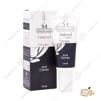 تصویر کرم دور چشم هالوکسیل مدیلن