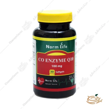 تصویر قرص سافت ژل کو آنزیم کیوتن 100 میلی گرم نورم لایف