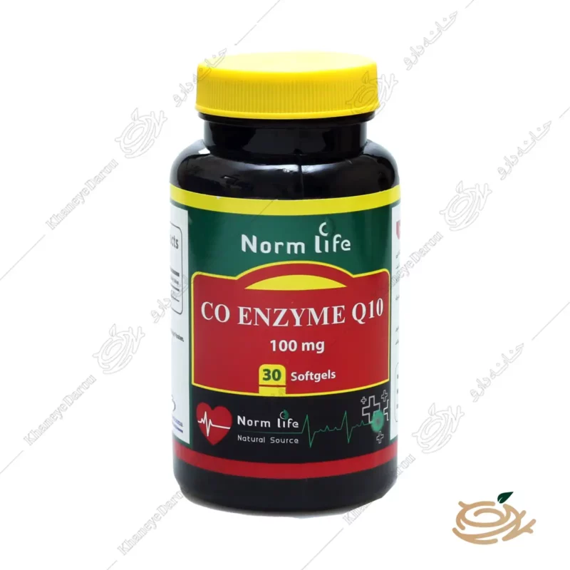 قرص سافت ژل کو آنزیم کیوتن 100 میلی گرم نورم لایف 1 تصویر قرص سافت ژل کو آنزیم کیوتن 100 میلی گرم نورم لایف