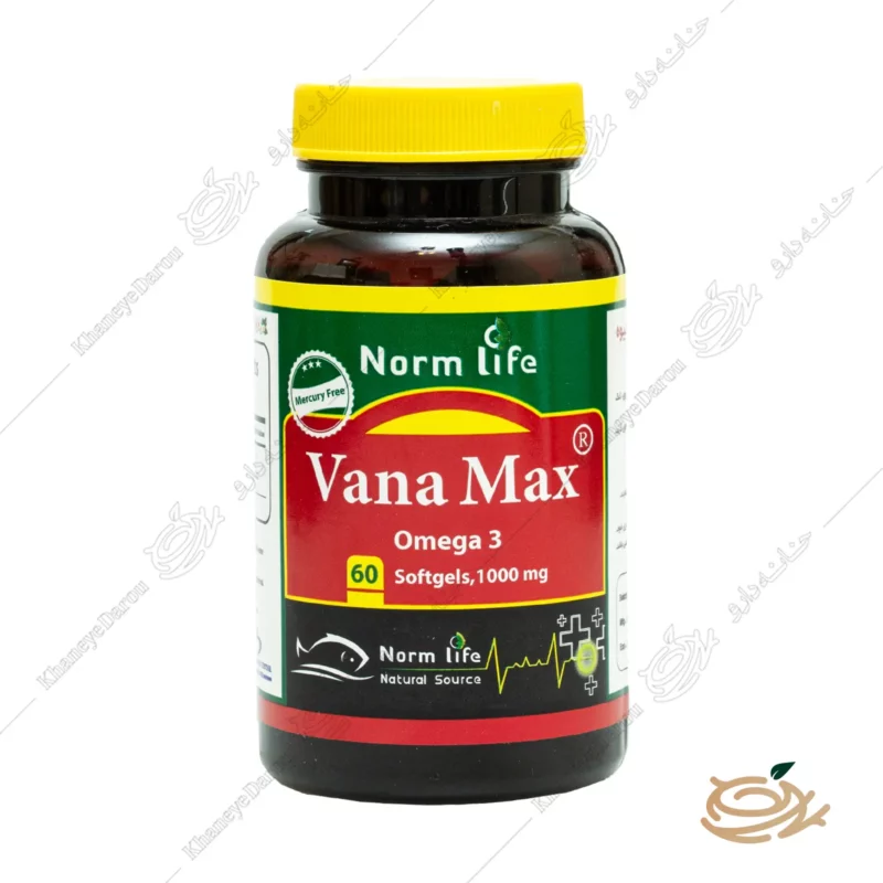 قرص امگا 3 وانا مکس نورم لایف