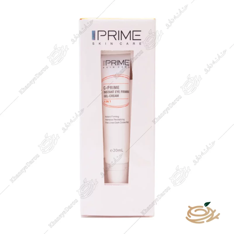نحوه مصرف ژل سفت کننده دور چشم پریم حاوی ویتامین C