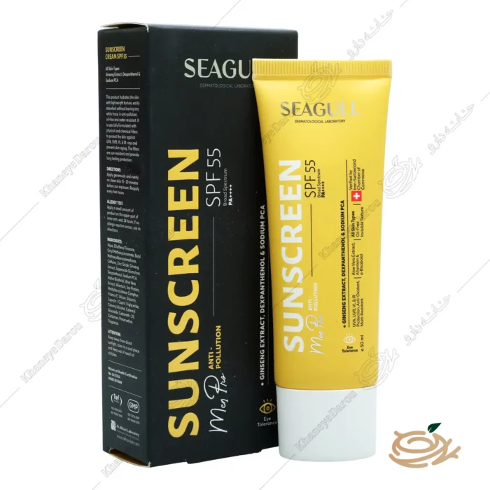 تصویر کرم ضد آفتاب آقایان سی گل SPF55