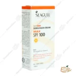 کرم ضد آفتاب فاقد رنگ سی گل با SPF 100 حجم 50 میل