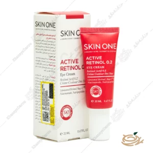 تصویر کرم دور چشم اسکین وان رتینول ضد چروک مناسب چروک های سطحی