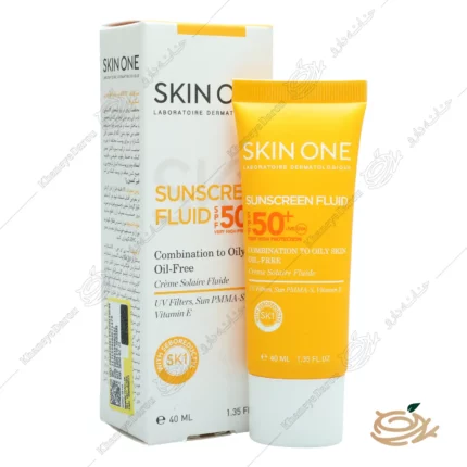تصویر کرم ضد آفتاب اسکین وان پوست چرب بی رنگ
