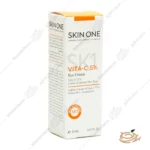 بسته بندی کرم دور چشم ویتامین سی 5% اسکین وان