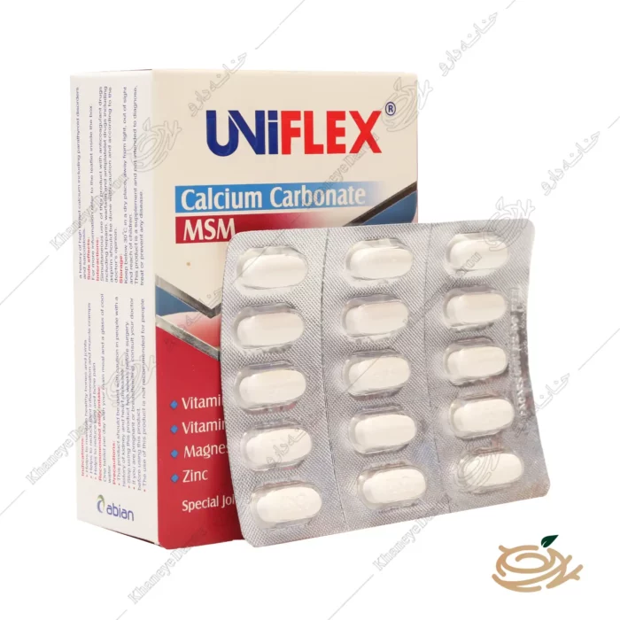 قرص یونی فلکس MSM لیبرتی 60 عدد