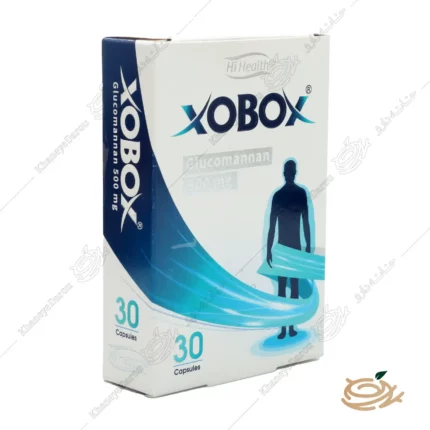 کپسول زوبوکس های هلث حاوی گلوکومانان 500 برای لاغری و کاهش وزن