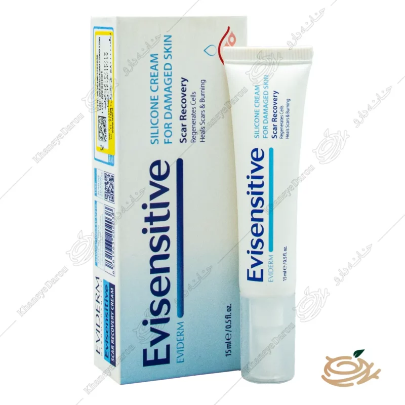 تصویر کرم سیلیکونی ترمیم اسکار اوی سنستیو اویدرم