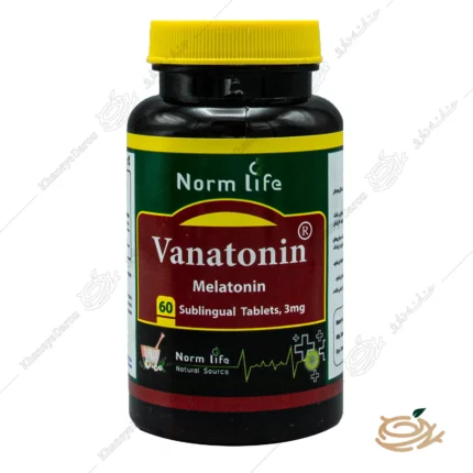 تصویر قرص زیر زبانی واناتونین ملاتونین 3 میلی گرم نورم لایف