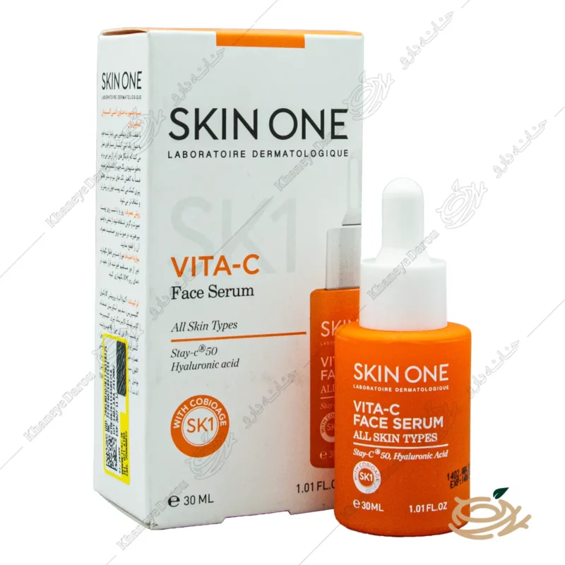 تصویر سرم صورت ویتامین سی اسکین وان