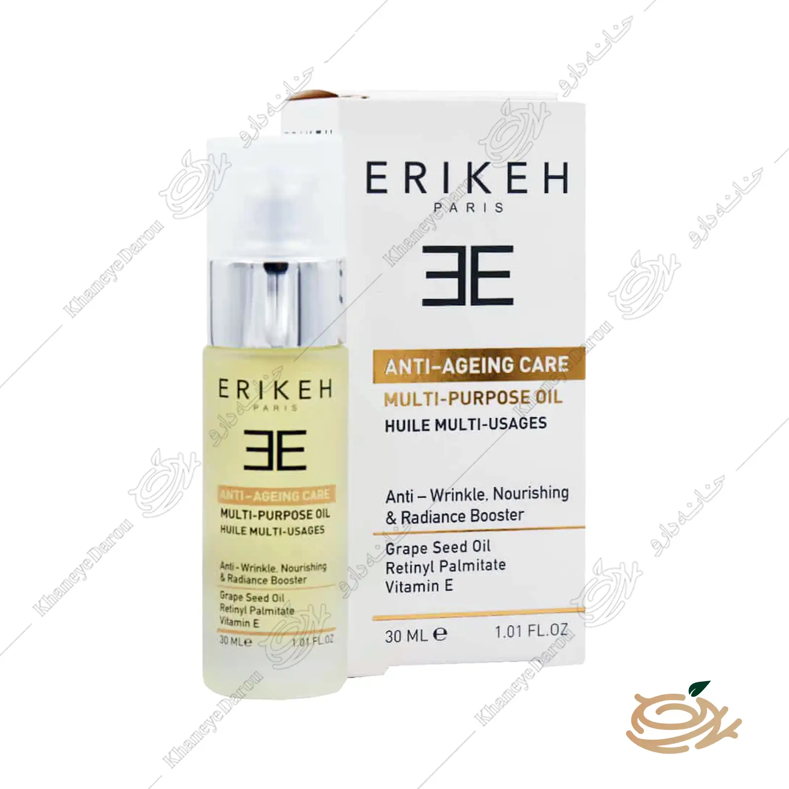 Erikeh Anti Ageing Care Multi Purpose Oil روغن آنتی اکسیدان و ضد چروک اریکه